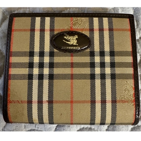 Burberry Brown Leather Wallet - Picture 1 of 12